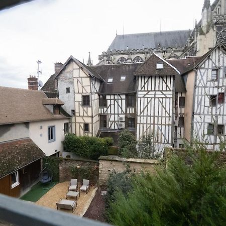Apartamento Les Cieux de la Cathédrale - Calme - Jardin - Wifi Troyes Exterior foto
