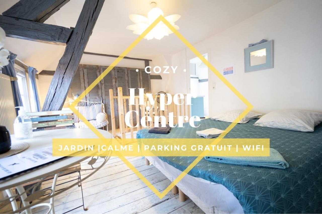 Apartamento Les Cieux de la Cathédrale - Calme - Jardin - Wifi Troyes Exterior foto