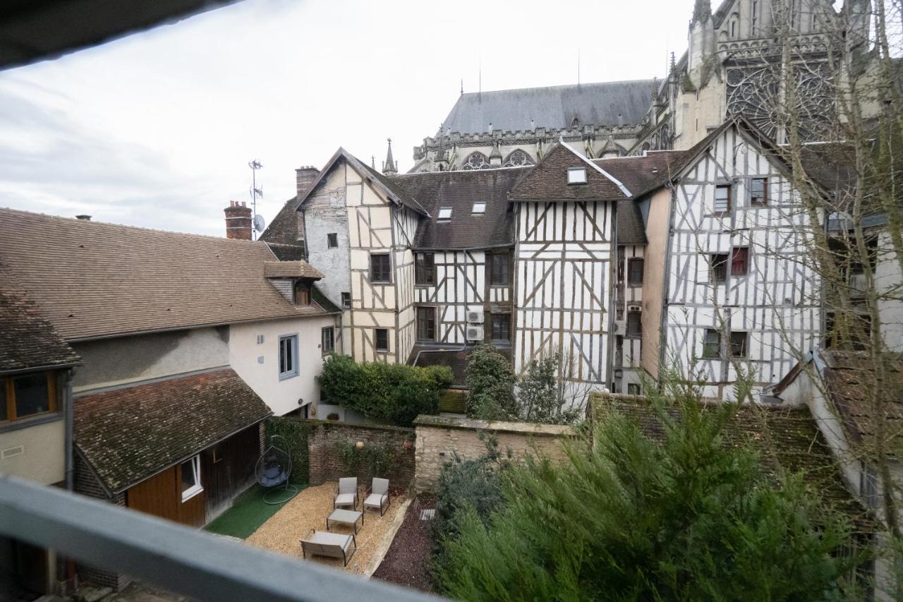 Apartamento Les Cieux de la Cathédrale - Calme - Jardin - Wifi Troyes Exterior foto